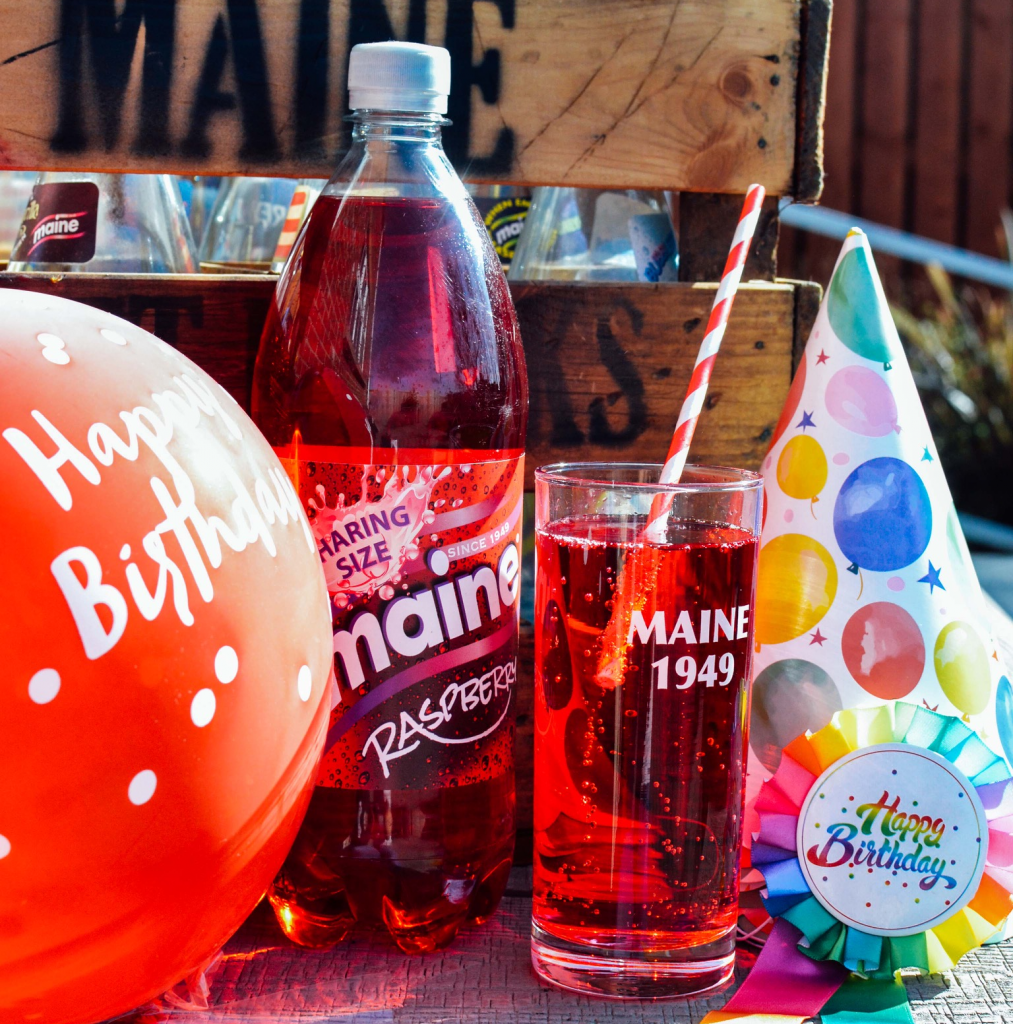 Raspberry Maine Soft Drinks